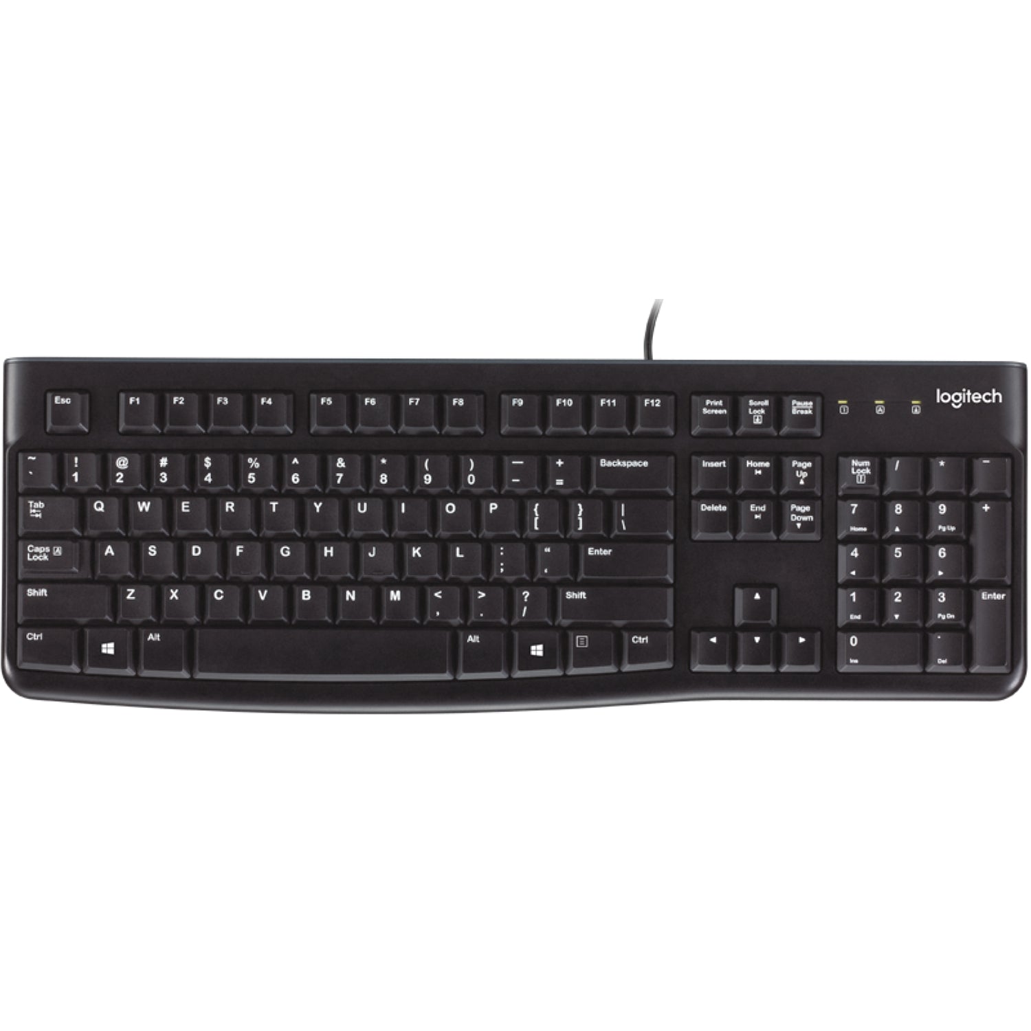 מקלדת חוטית Logitech K120