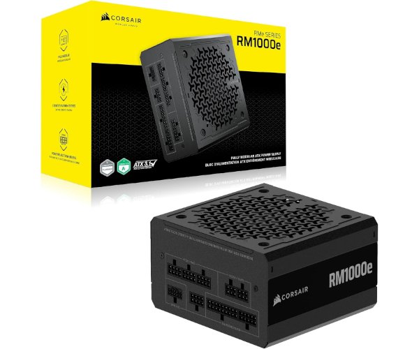 ספק כוח Corsair RM1000e Fully Modular 1000W 80+ Gold