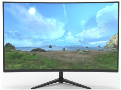 מסך גיימינג קעור Solid JYS238GW 24'' FHD VA 240Hz 1MS 3Y