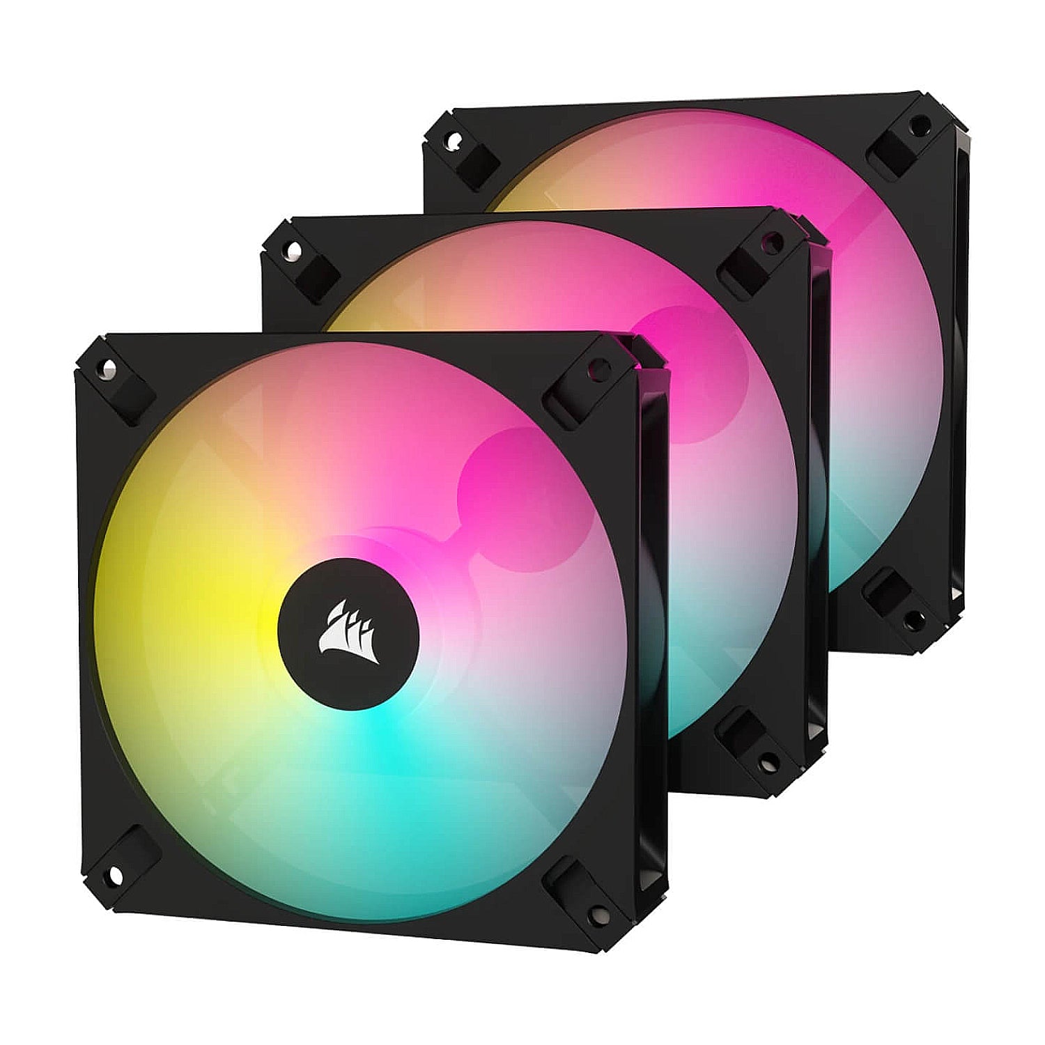 ערכת מאווררים למארז Corsair iCUE AR120 Digital ARGB PWM 3x Fans 120mm