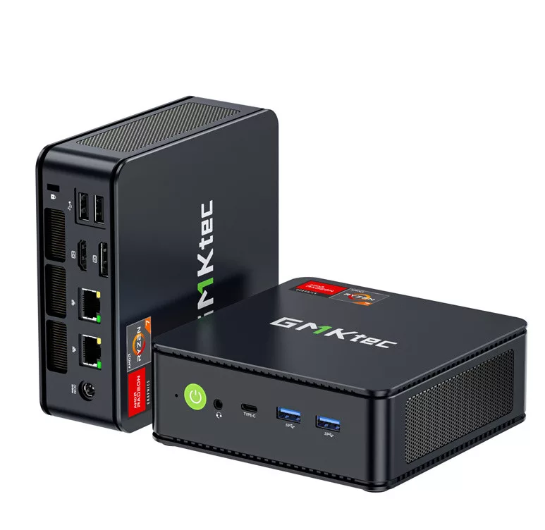 מחשב נייח מיני GMK M5 Ultra Ryzen 7 7730U/16G/512GB/11Pro/3Y