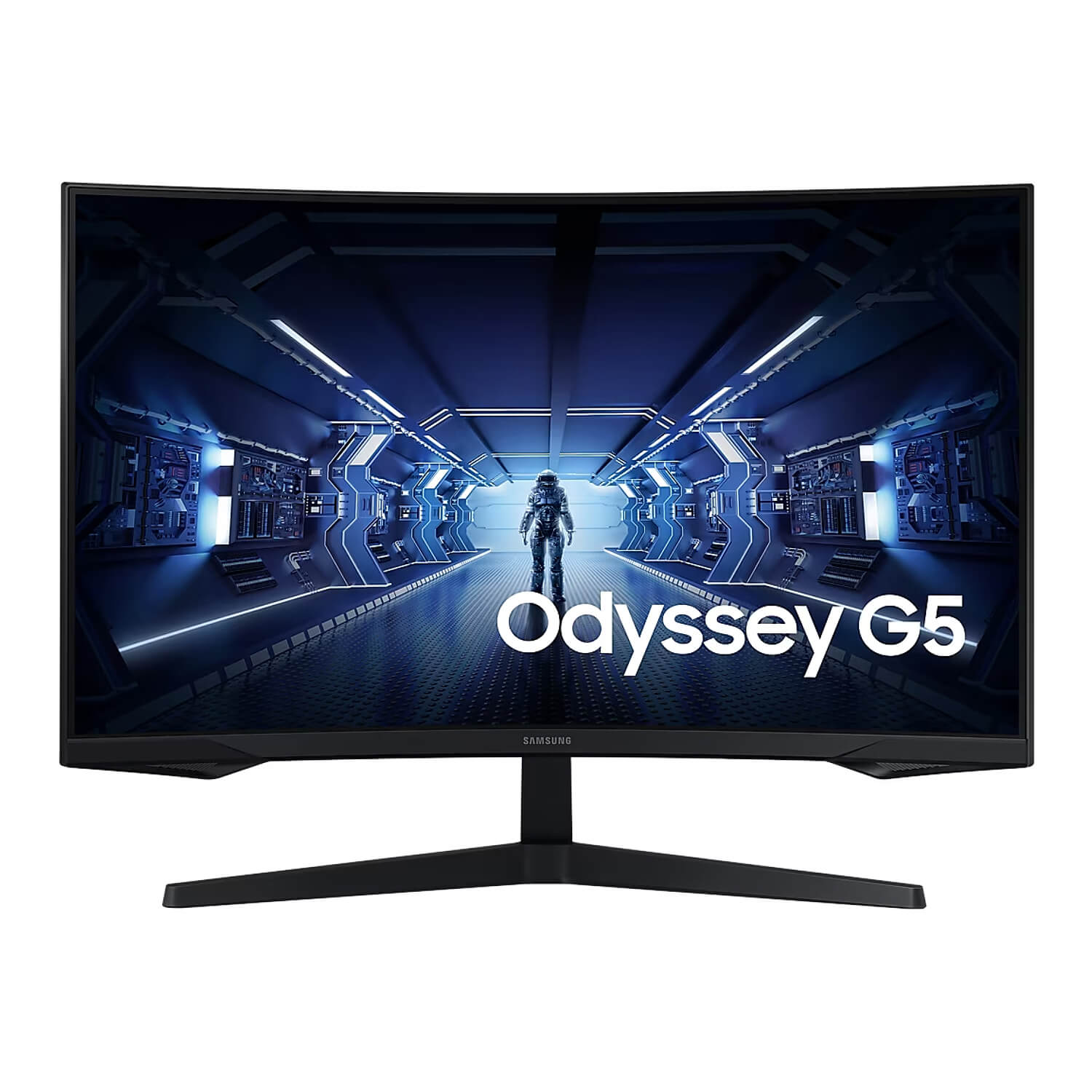 מסך גיימינג קעור Samsung Odyssey G5 27" VA 2K QHD 144Hz 1ms