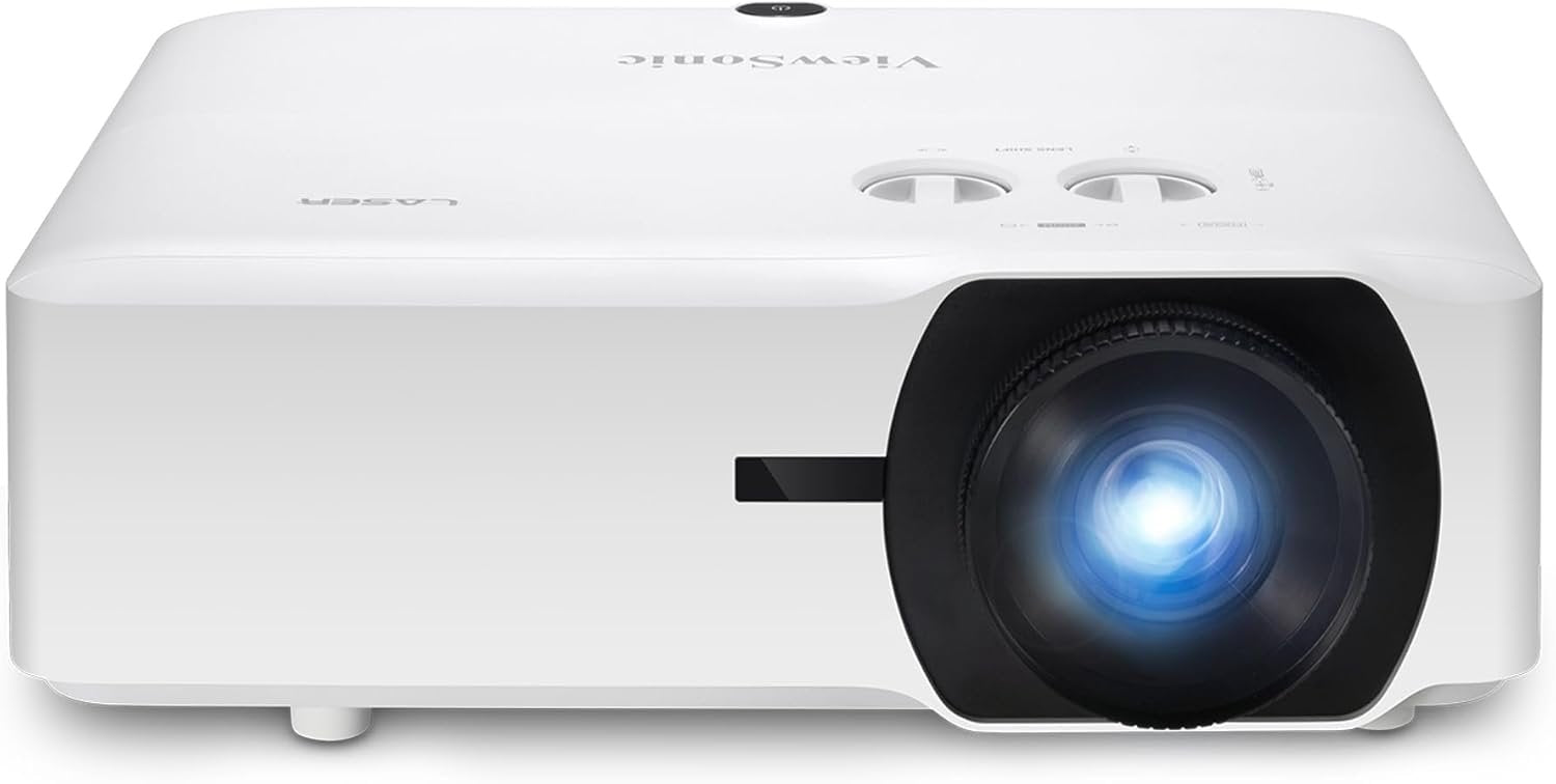 מקרן ViewSonic LS740W Laser 5,000 Lumens WXGA 2XHDMI Speakers