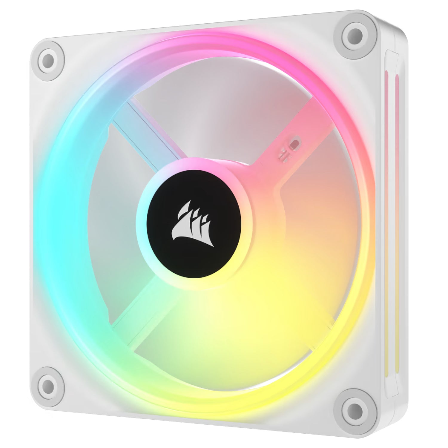 מאוורר למארז בצבע לבן Corsair iCUE Link QX140 RGB PWM 140mm