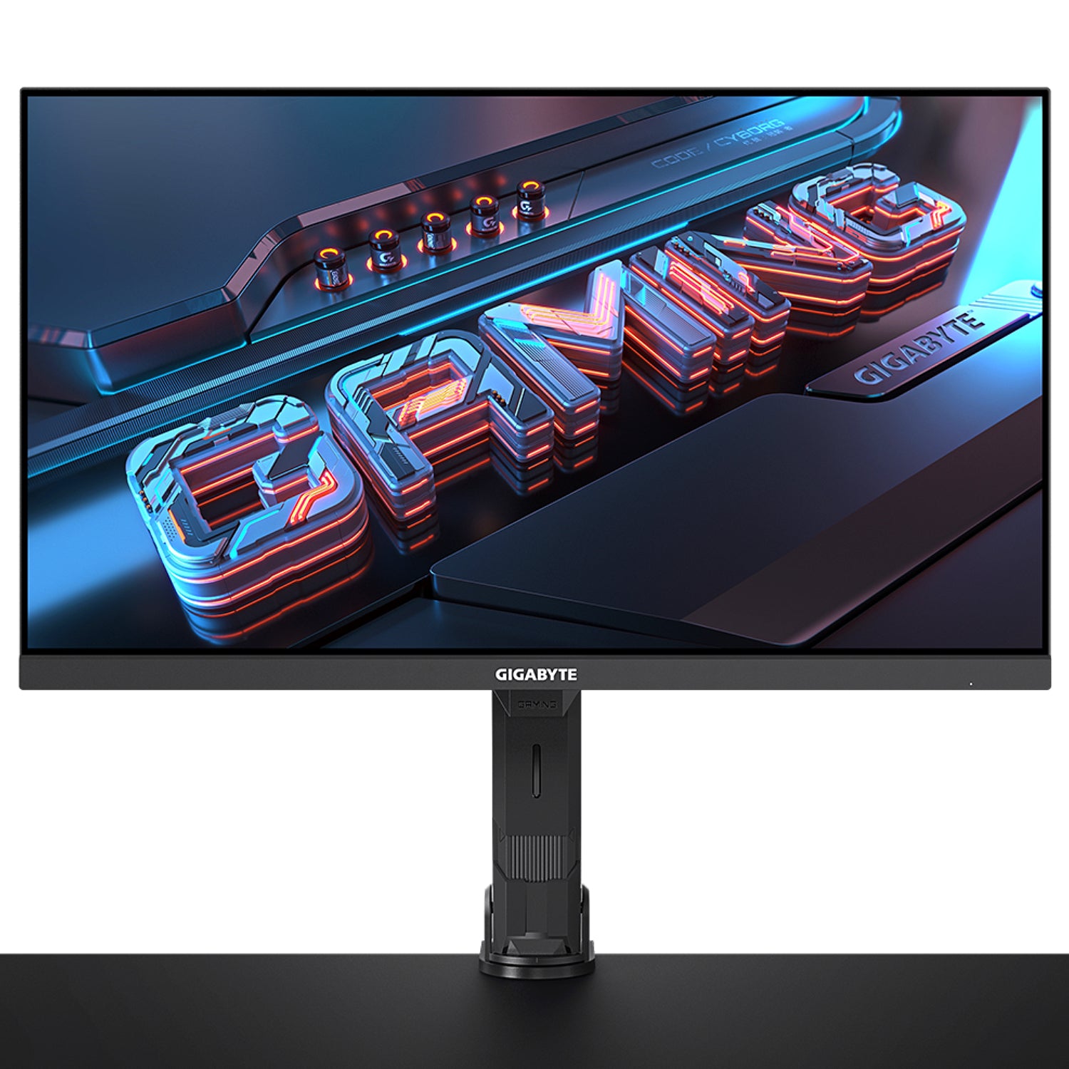 מסך גיימינג עם זרוע Gigabyte M28U Arm 28" IPS 4K UHD 160Hz 1ms