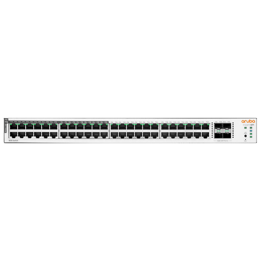 מתג מנוהל HP Aruba Instant On 1830 48G 24p CL4 PoE 4SFP 370W Switch