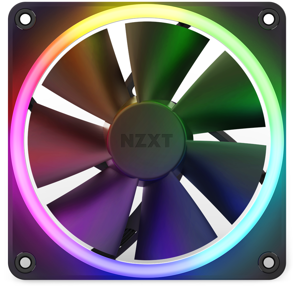 מאוורר למארז NZXT F120RGB 120mm