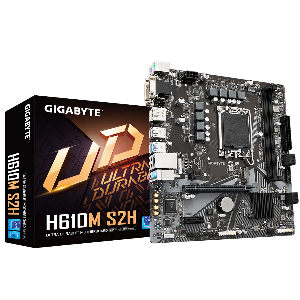 לוח אם Gigabyte H610M S2H V2 DDR5