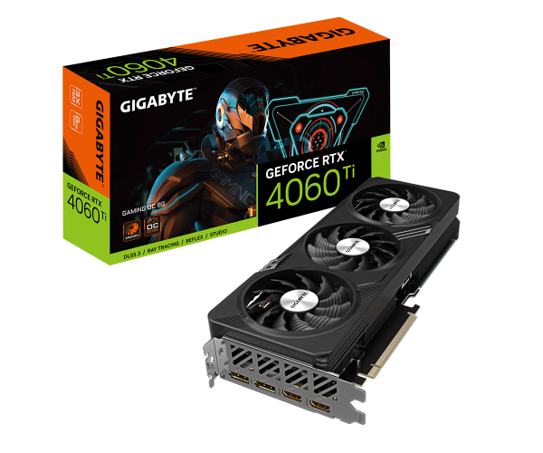 כרטיס מסך Gigabyte GeForce RTX 4060 Ti 8GB Gaming