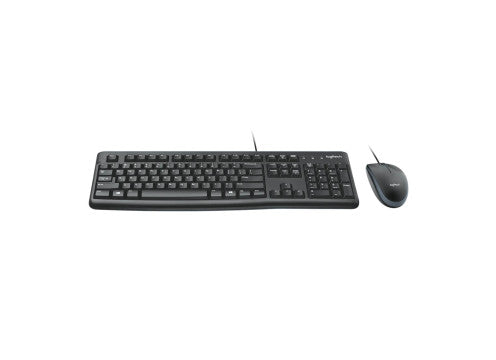 סט מקלדת ועכבר חוטי Logitech MK120