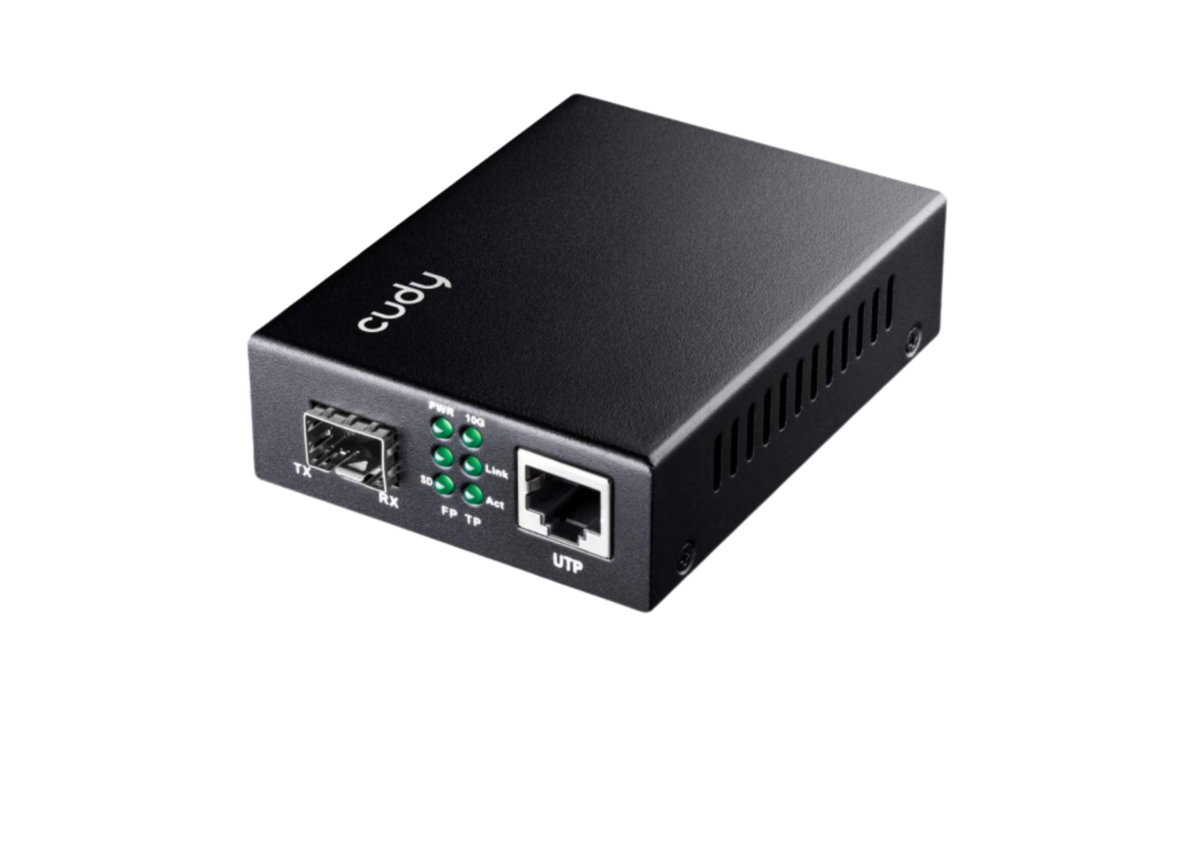 ממיר לסיב אופטי Cudy 10 Gigabit Ethernet Media Converter