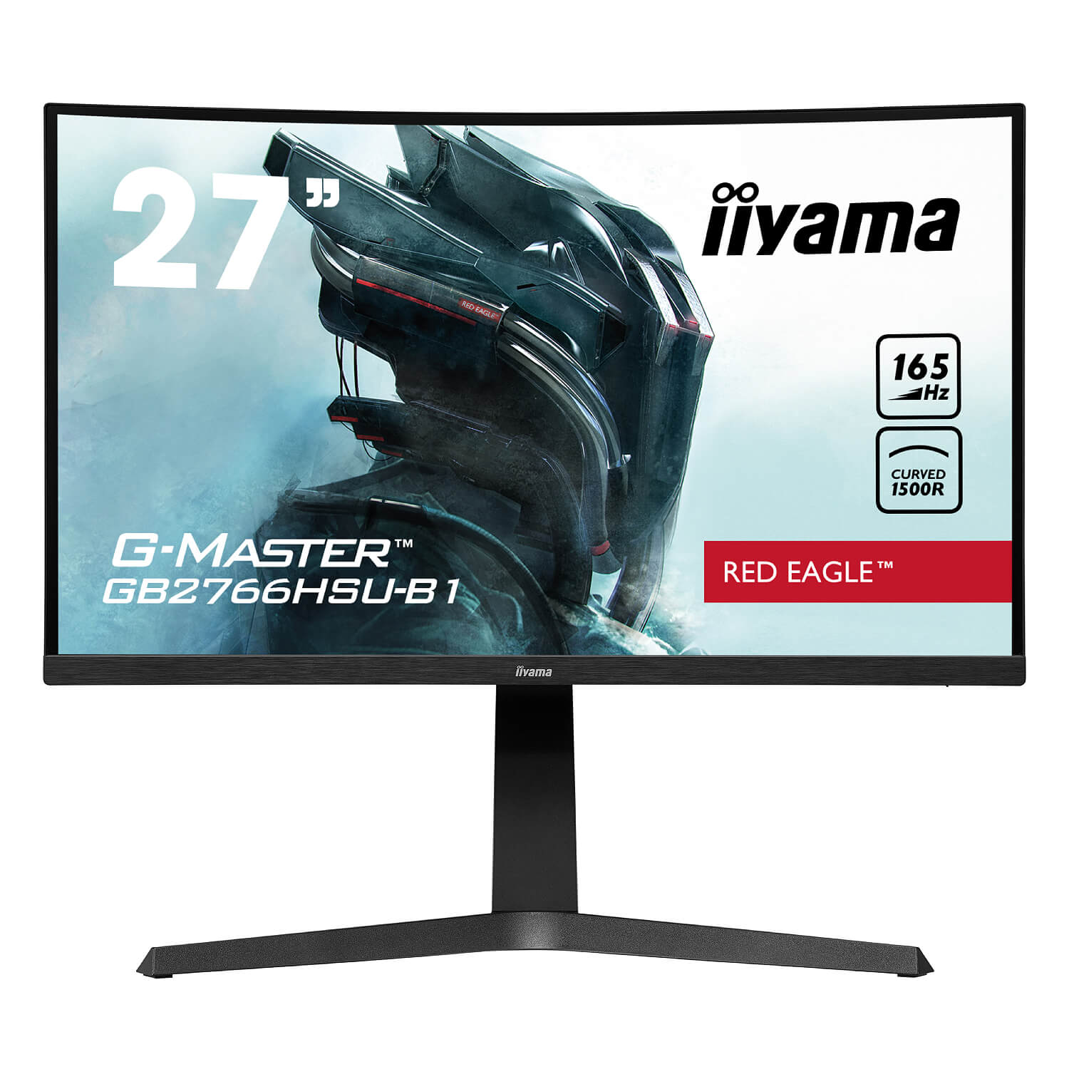 מסך גיימינג קעור IIYAMA G-Master 27" VA FHD 165Hz 1ms