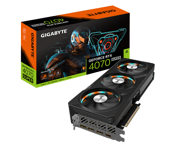 כרטיס מסך Gigabyte GeForce RTX 4070 12GB SUPER GAMING OC