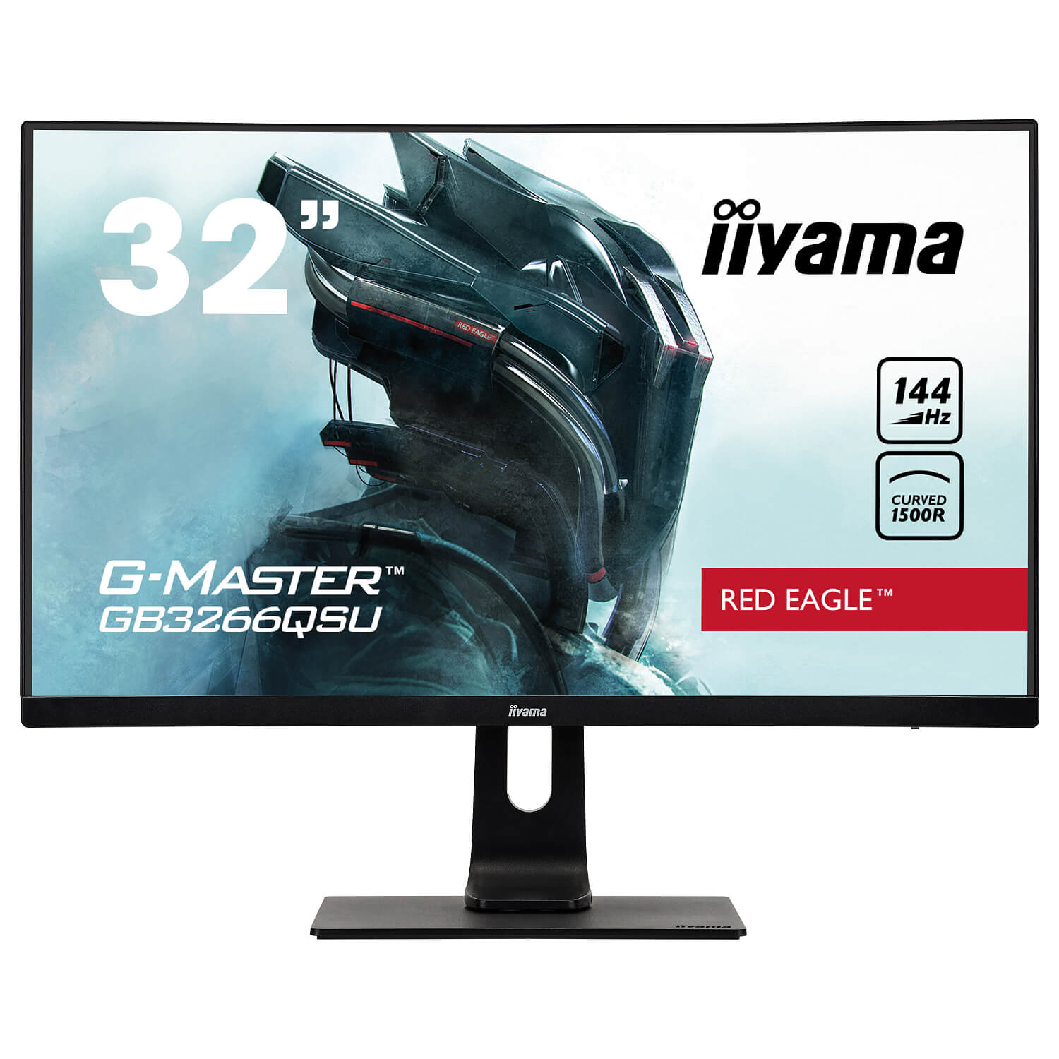 מסך גיימינג קעור IIYAMA G-Master 31.5" VA 2K WQHD 144Hz 1ms