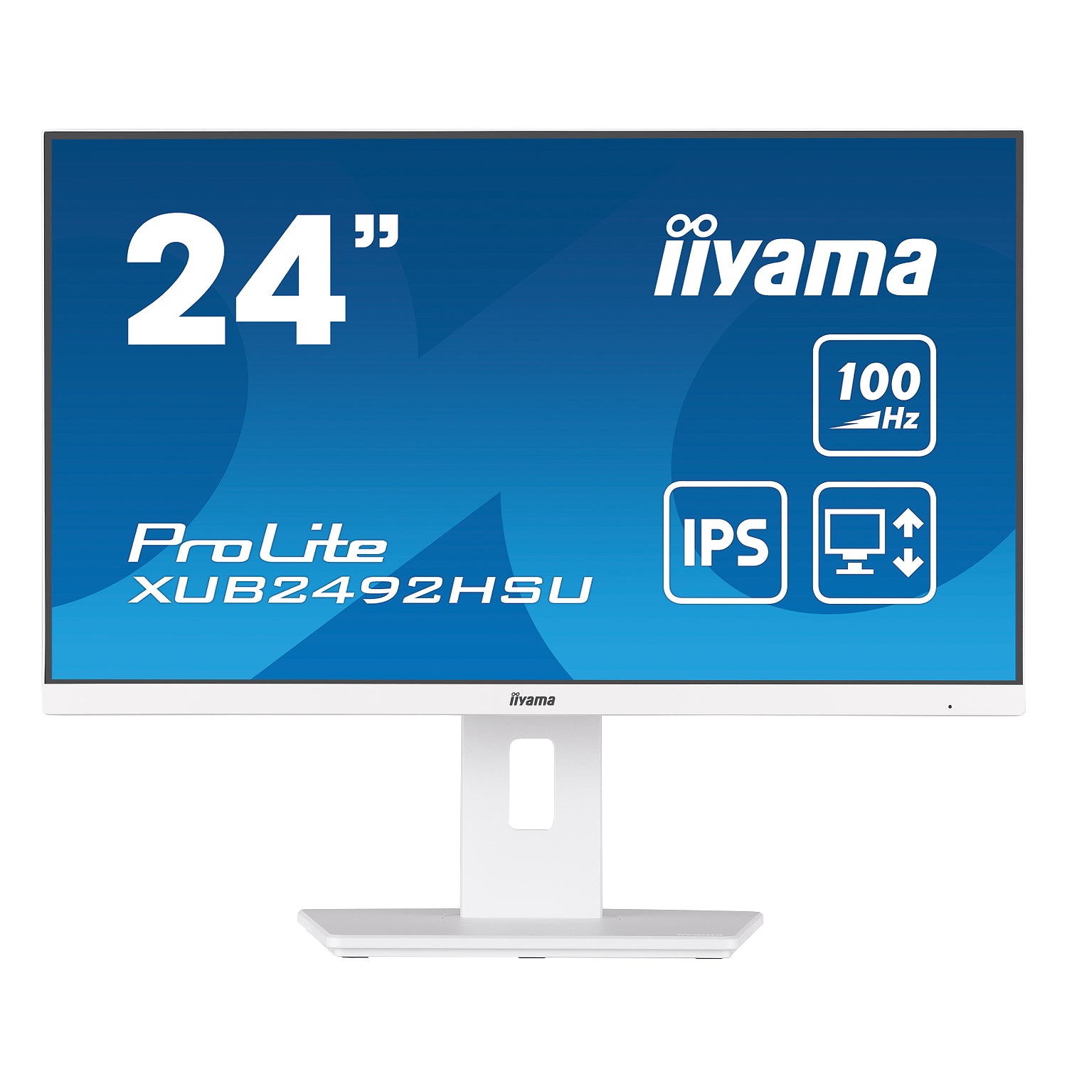 מסך לבן IIYAMA 24" ProLite IPS FHD 100Hz