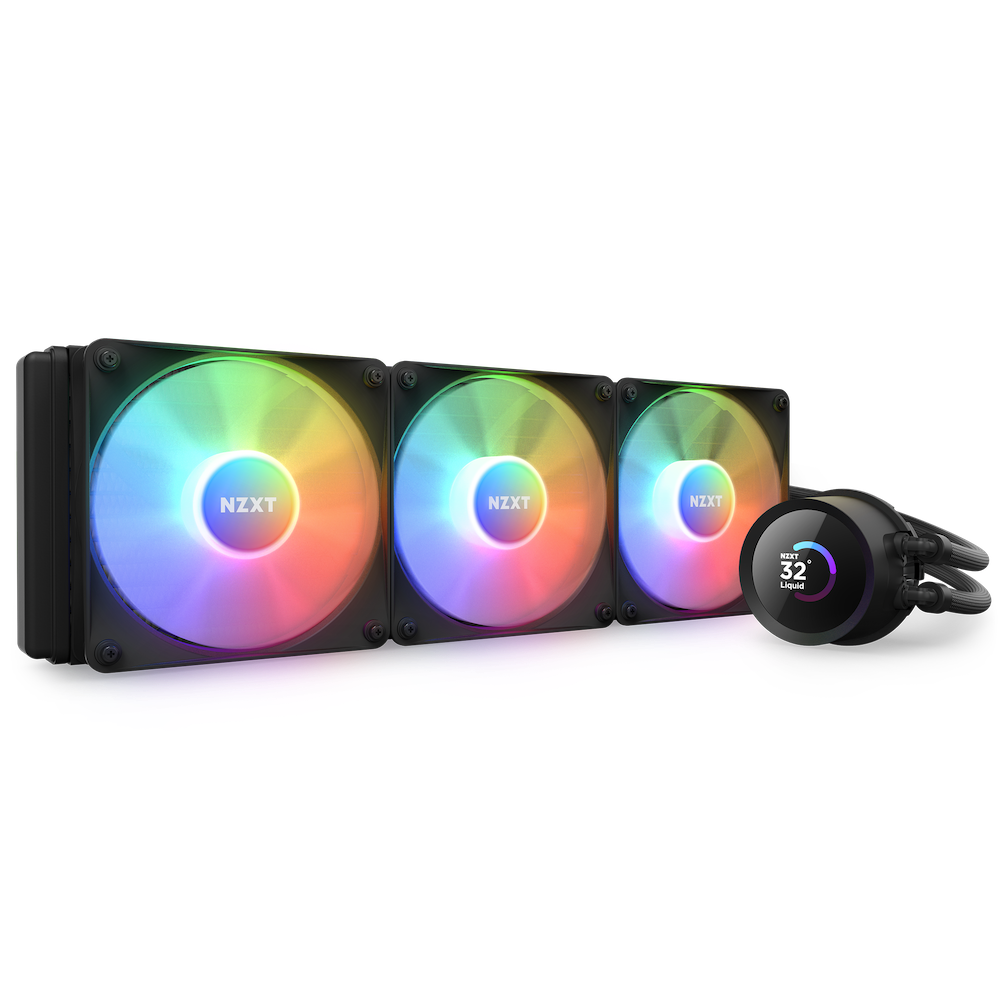 קירור נוזלי NZXT Kraken LCD RGB 360mm