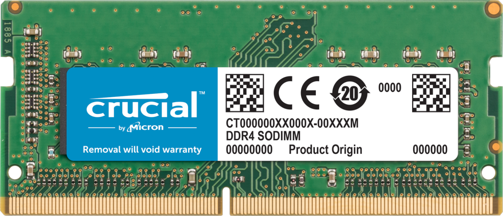 זיכרון לנייד Crucial SO-DIMM 16GB DDR4 3200Mhz