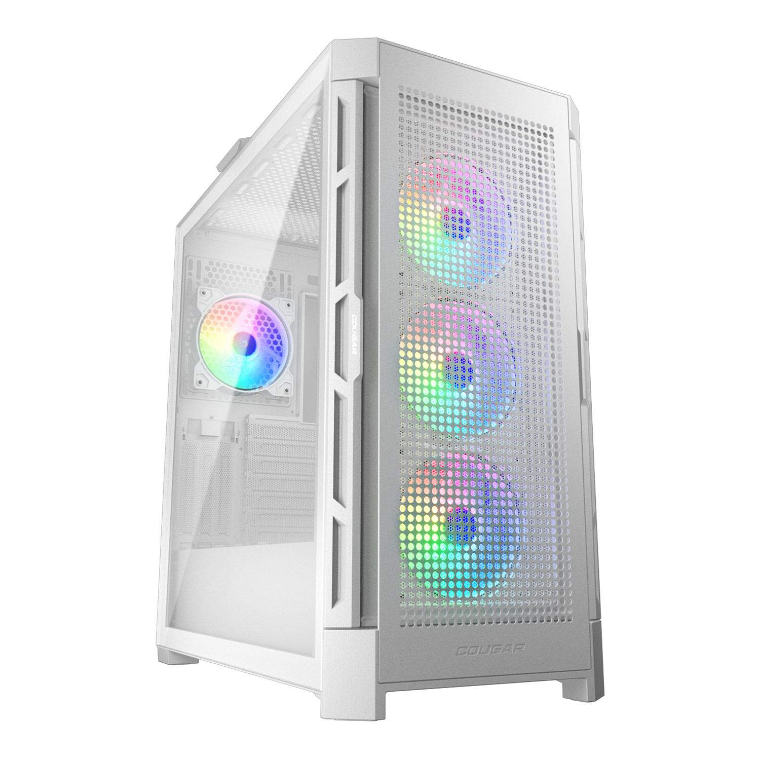 מארז בצבע לבן Cougar DUOFACE PRO ARGB