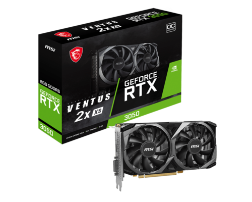 כרטיס מסך MSI GeForce RTX 3050 8GB Ventus OC