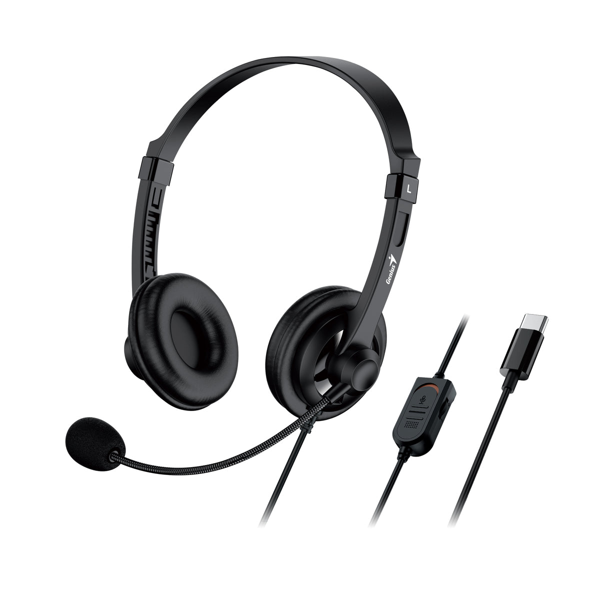 אוזניות Genius HS-230U USB Type-C