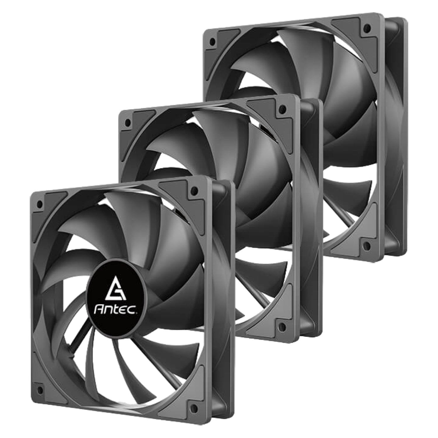 ערכת מאווררים למארז Antec P12 PWM 120mm x3 Fans