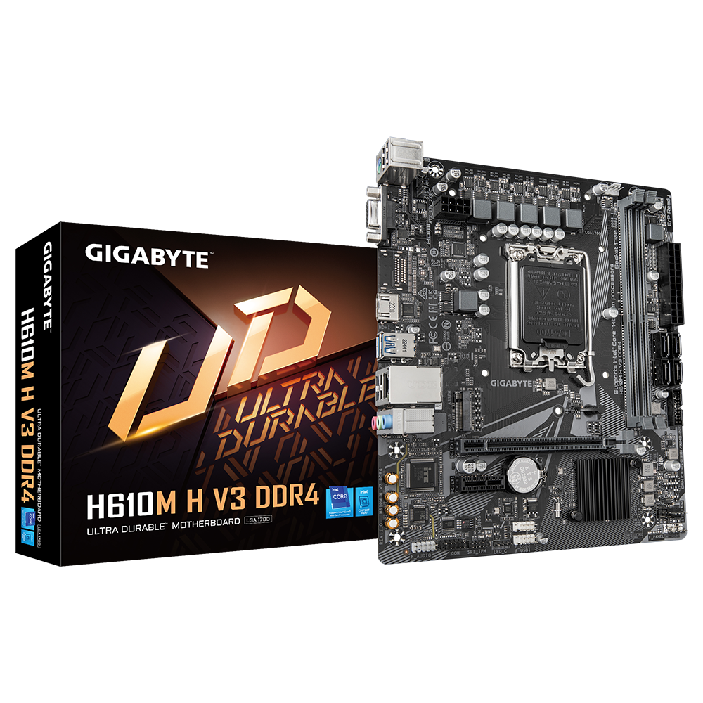 לוח אם Gigabyte H610M H DDR4 V3