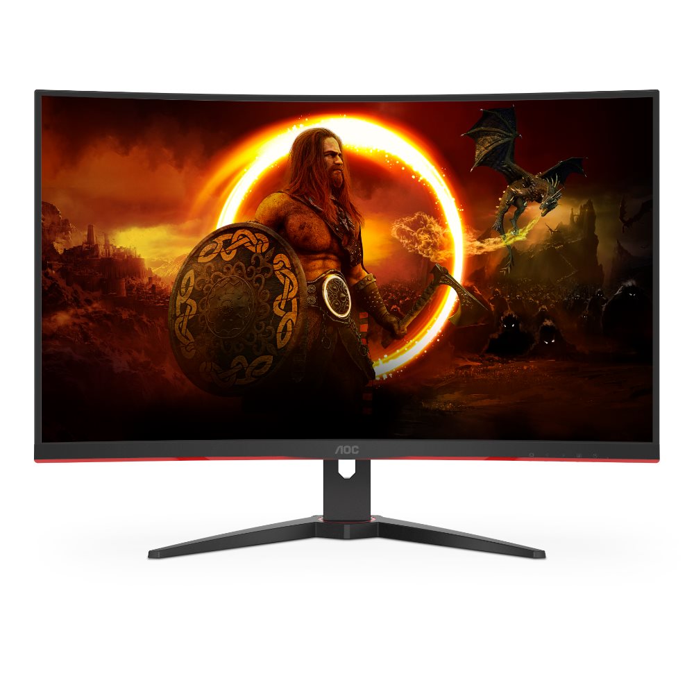 מסך גיימינג קעור AOC C32G2ZE 32'' FHD VA 240Hz 0.5ms