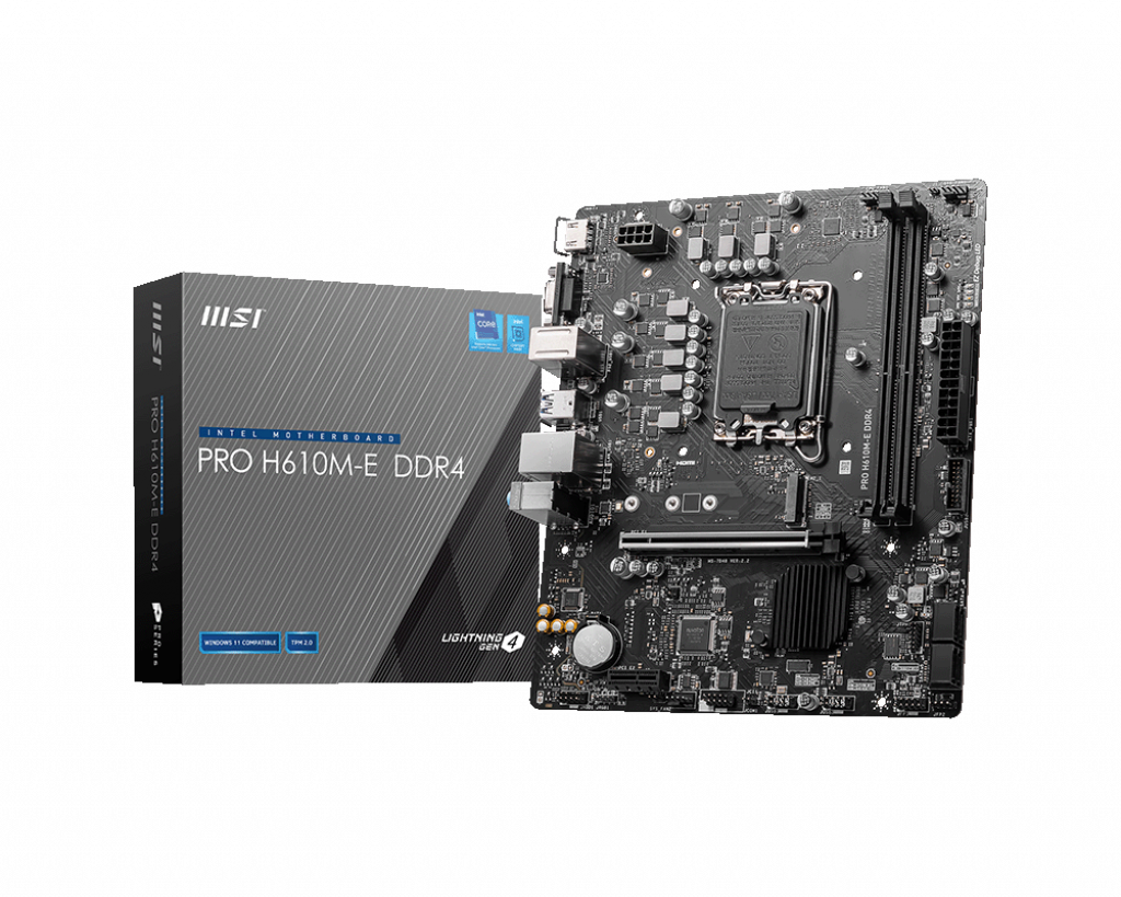 לוח אם MSI H610M-E DDR4