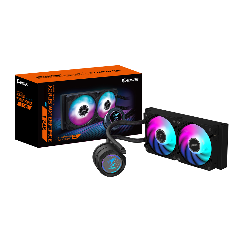 קירור נוזלי Gigabyte AORUS WATERFORCE II 240 AIO ARGB