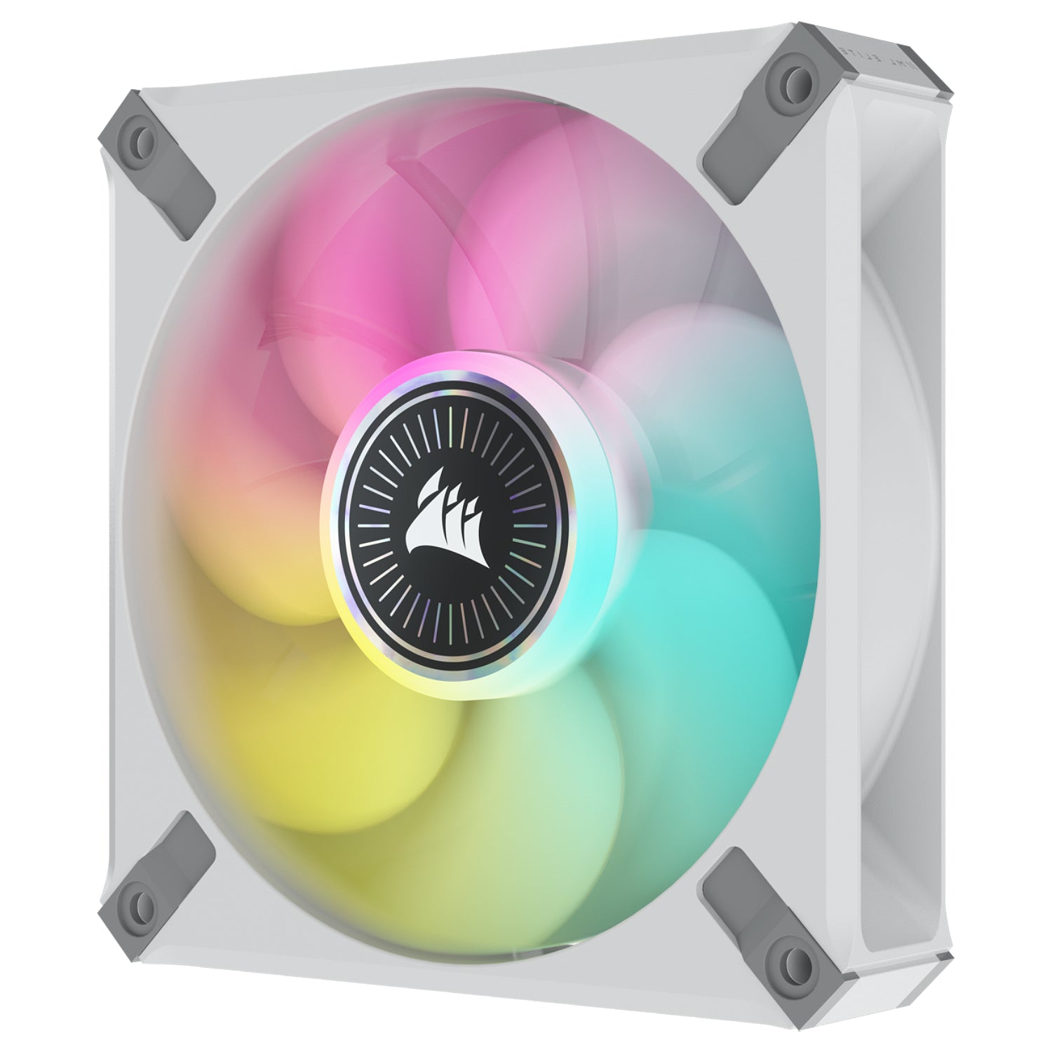 ערכת מאווררים למארז בצבע לבן Corsair iCUE ML140 RGB ELITE Premium PWM 2x Fans 140mm