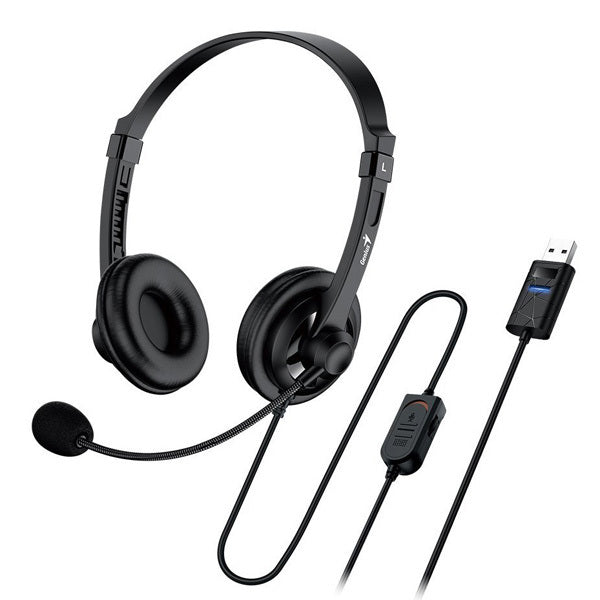 אוזניות Genius HS-230U USB