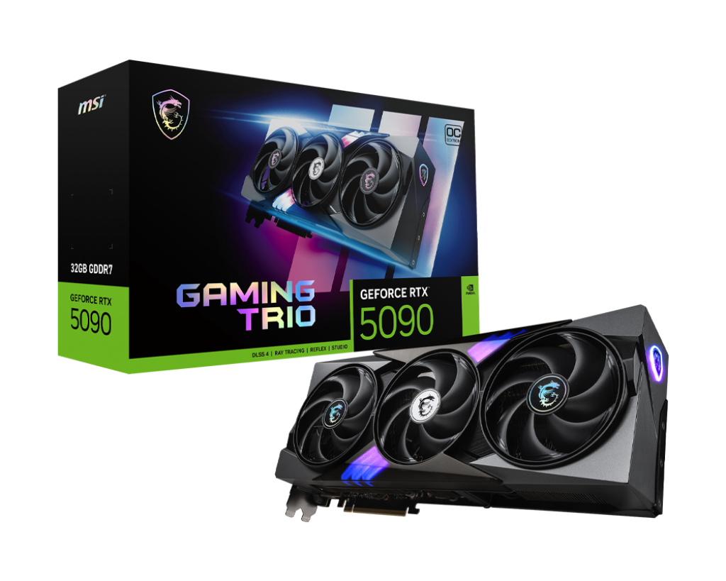 כרטיס מסך MSI RTX 5090 32G Gaming TRIO OC