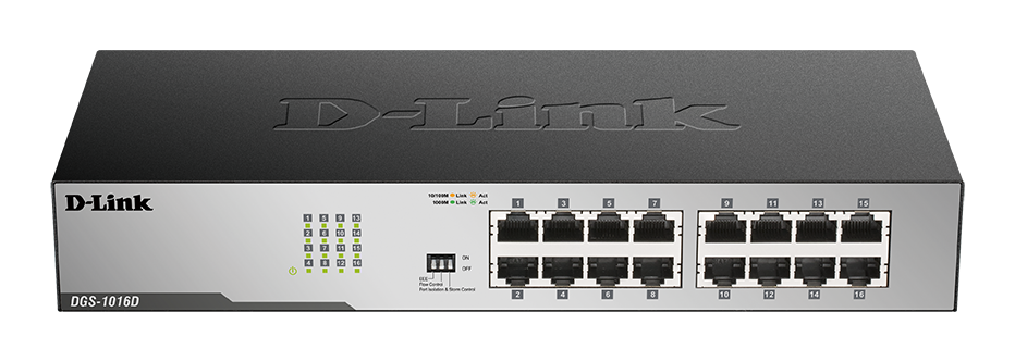 מתג D-Link 16-Port Gigabit