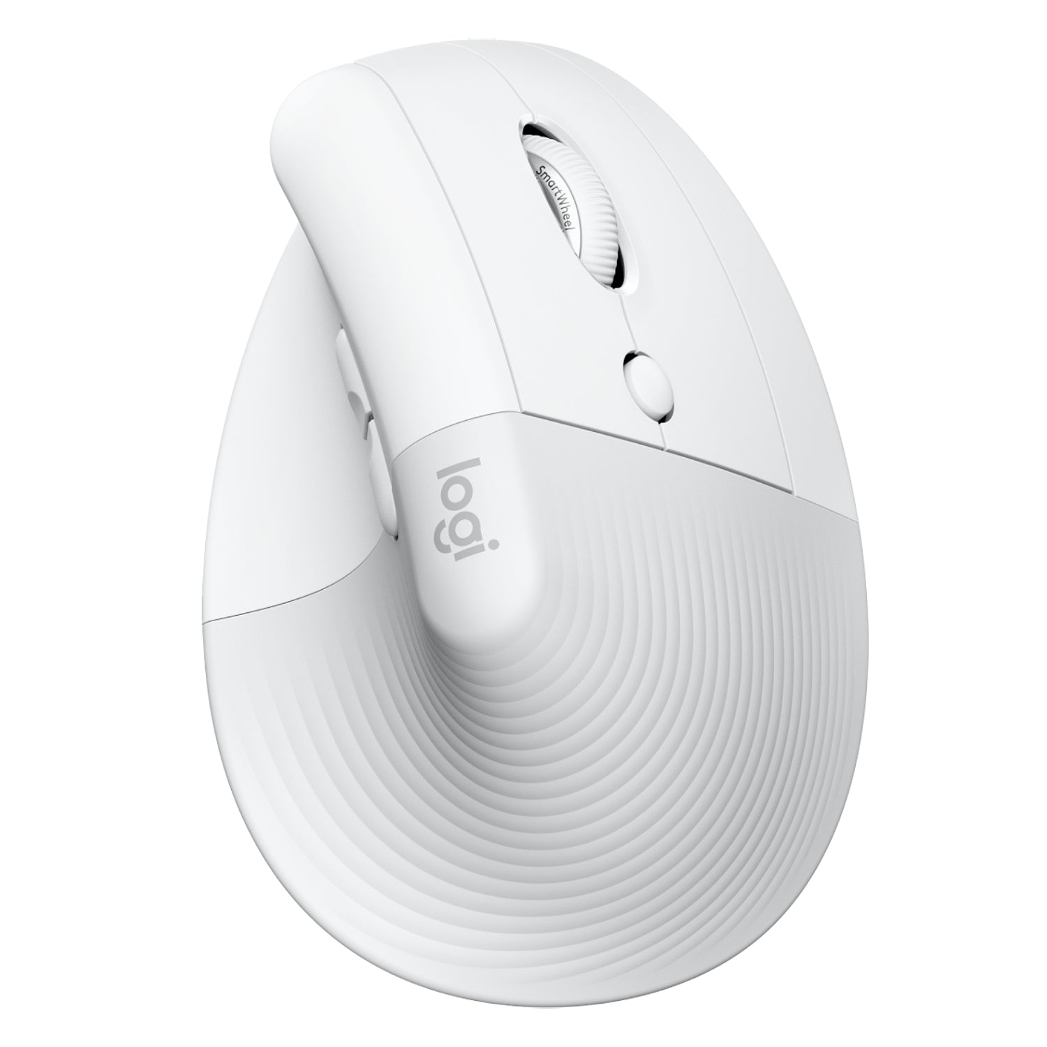 עכבר ארגונומי אלחוטי צד שמאל לבן Logitech Lift Vertical White