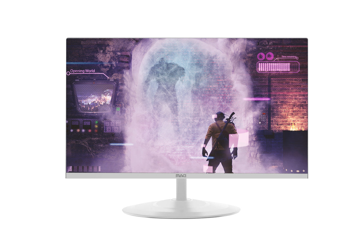 מסך לבן MAG F24IPSEW 24'' FHD IPS 100Hz SPK