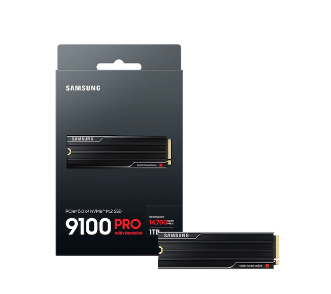 דיסק Samsung 9100 PRO 4TB M.2 NVMe PCle Heatsink