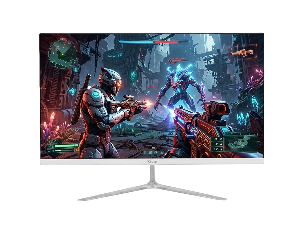 מסך גיימינג לבן Scop M2453DKH4W 24" IPS FHD 144Hz 1ms