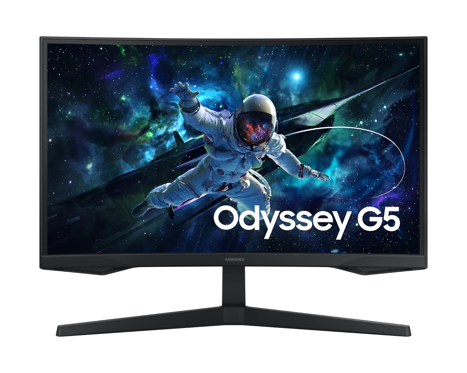 מסך גיימינג Samsung Odyssey G5 G55C 27" VA 2K-QHD 165Hz 1ms