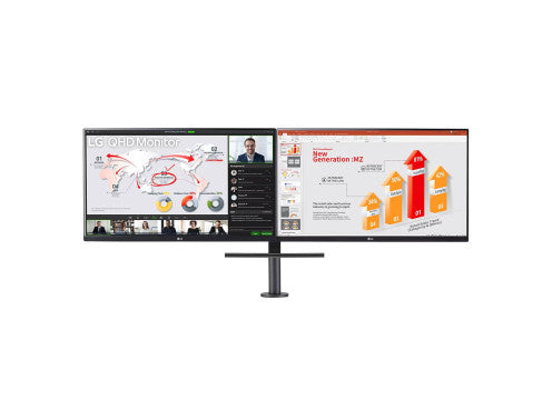 מסך LG ERGO Dual 27QP88DP-BS 27'' QHD IPS