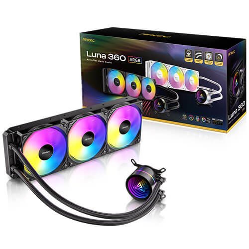קירור נוזלי Antec LUNA 360 ARGB 260W TDP