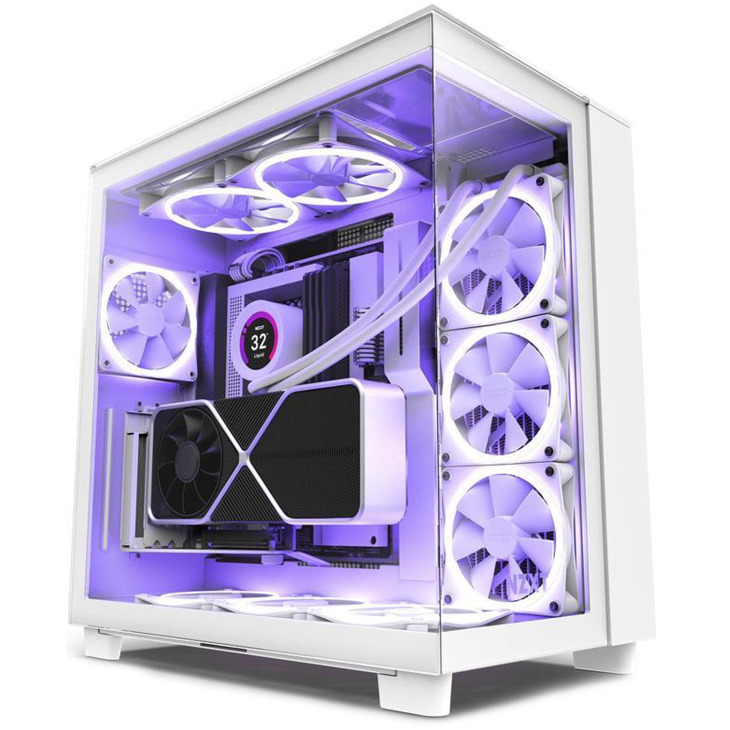 מארז לבן NZXT H9 Elite