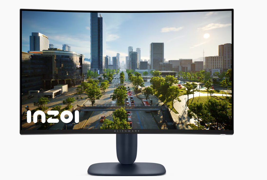 מסך גיימינג קעור Dell Alienware 32'' 2K-QHD VA 180Hz 1MS 3Y-OS