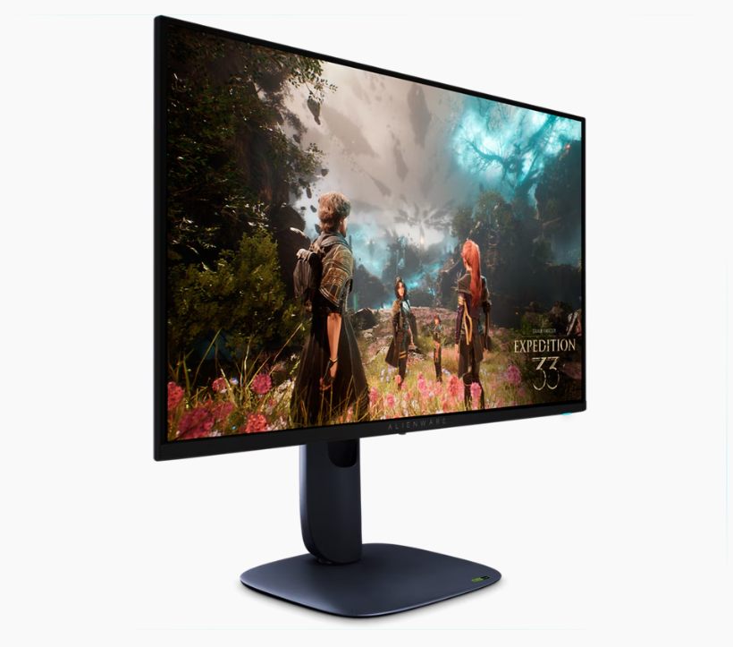 מסך גיימינג Dell Alienware 27'' 4K-UHD 240Hz QD-OLED 0.03MS 3Y-OS