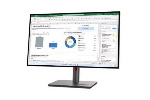 מסך Lenovo 30-ThinkVision P27h 27'' 2K-QHD IPS