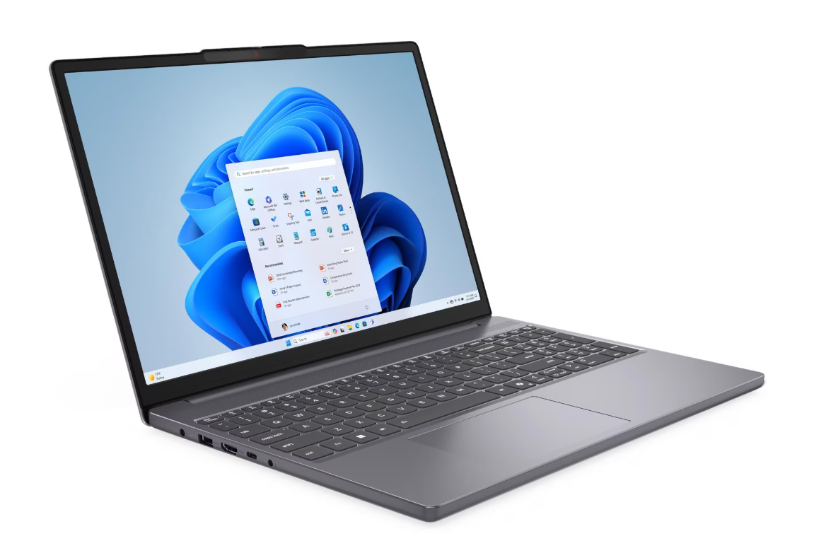 מחשב נייד Lenovo IdeaPad Slim 3 15.3" Core 3 100U/16G/512G/FD/1Y