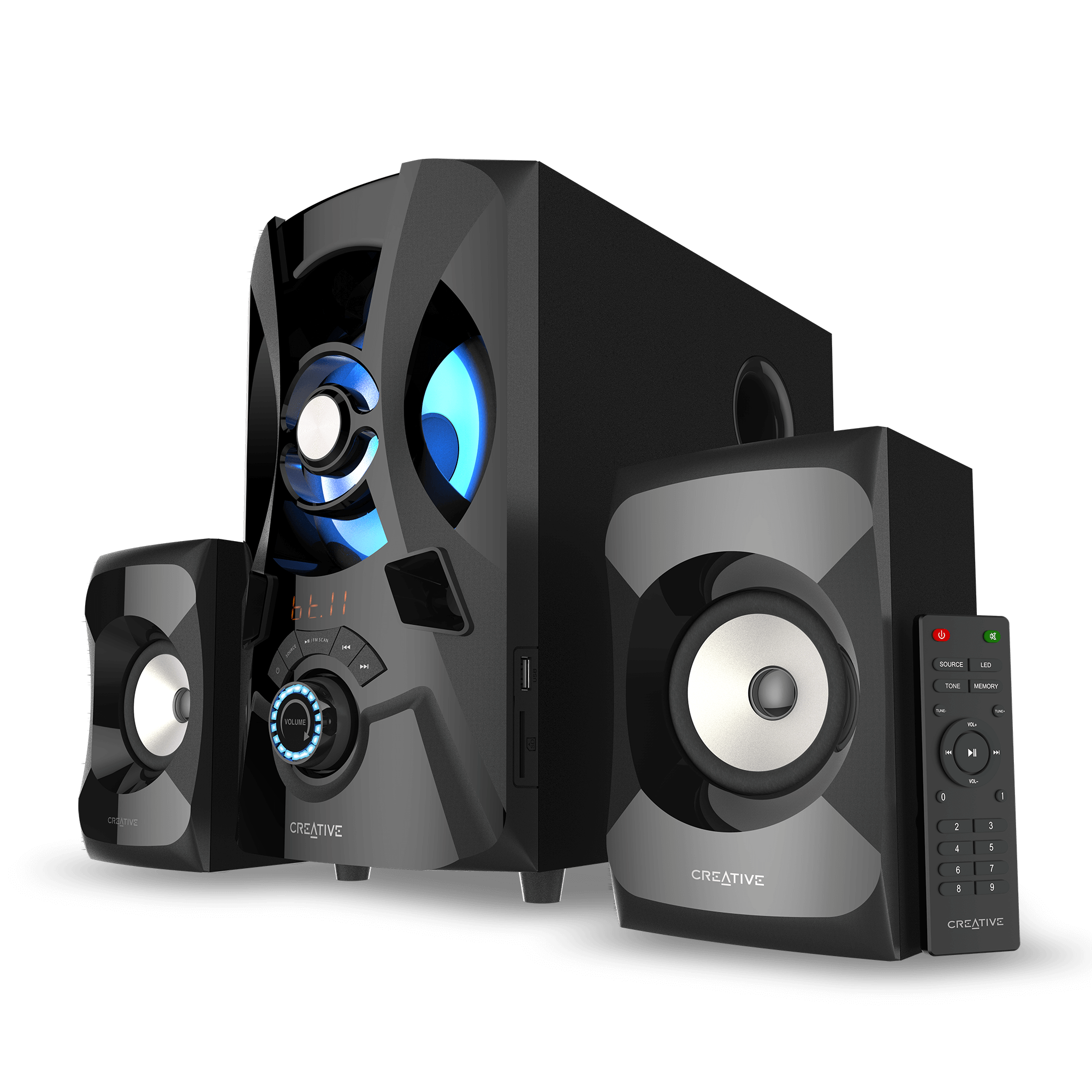 רמקולים Creative SBS E2900 2.1 BT
