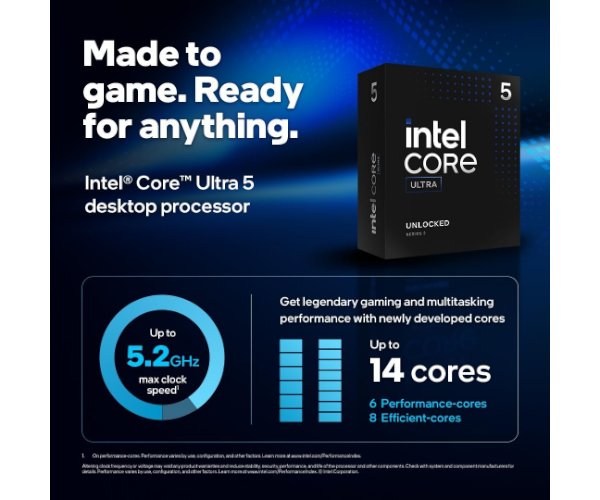 מעבד Intel Core Ultra 5 245K