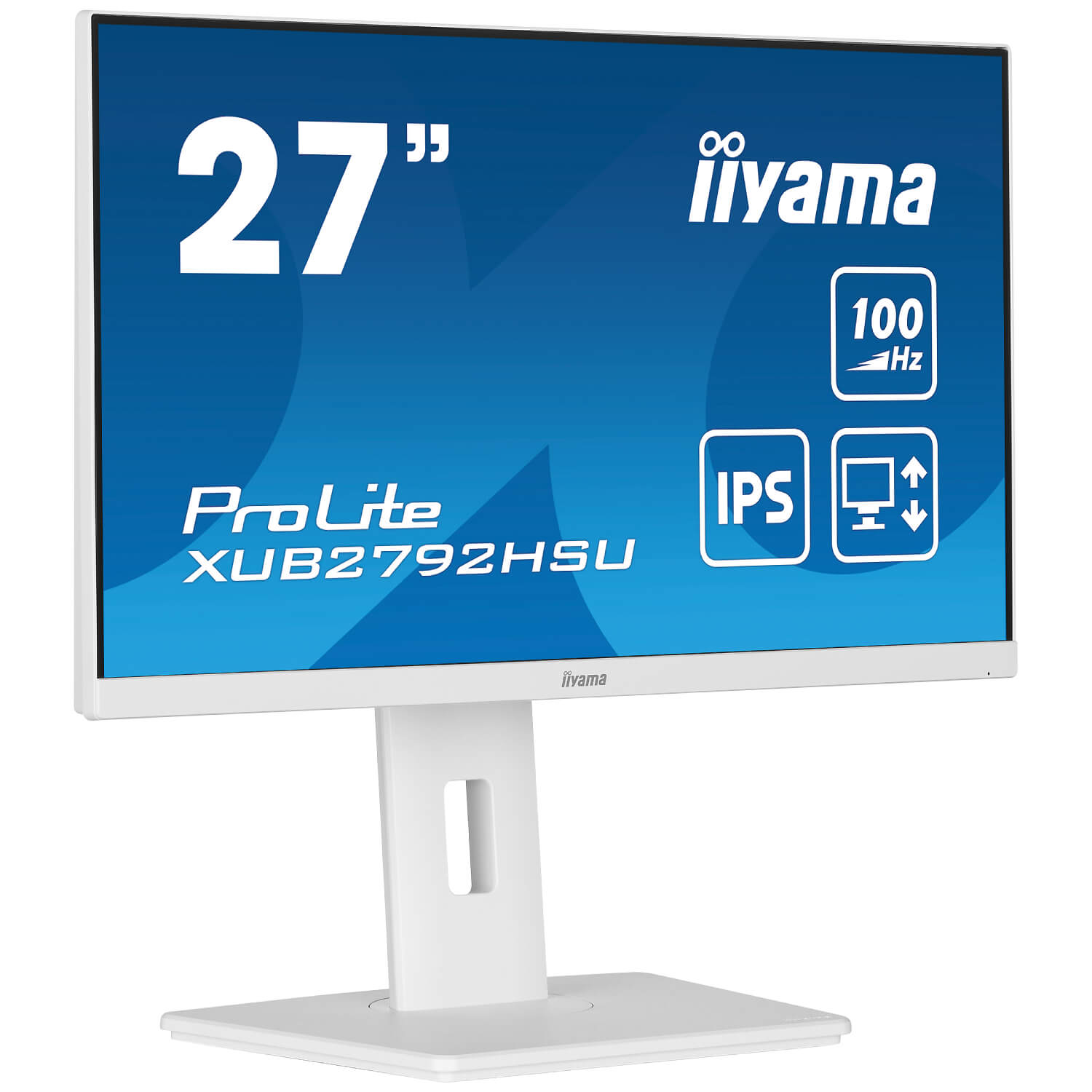 מסך לבן IIYAMA 27" ProLite IPS FHD 100Hz