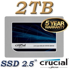 דיסק Crucial MX500 2TB SATA SSD