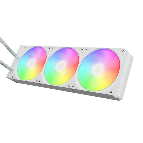 קירור נוזלי בצבע לבן Gamdias CHIONE E4-420 360mm
